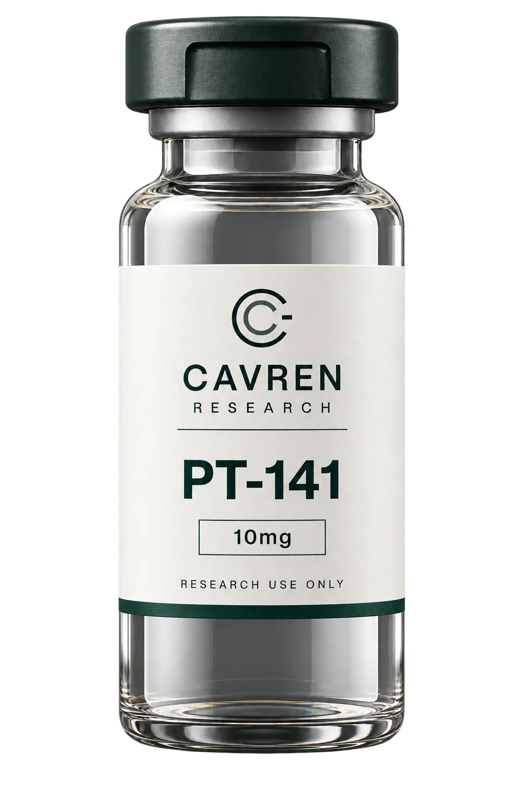Cavren Research laboratory vial, PT-141, 10mg
